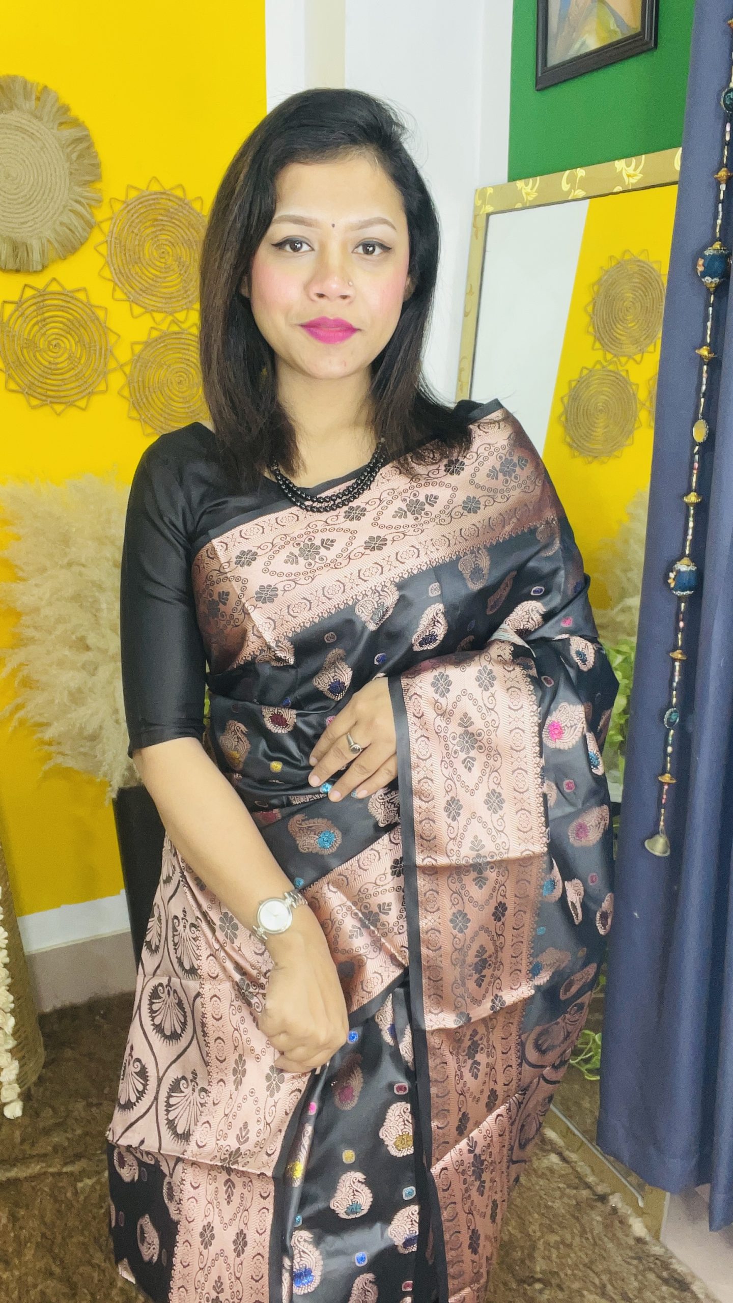 Silk Katan Saree - Image 4