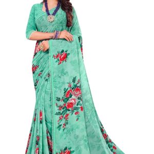 Indian Georgette Saree