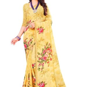 Indian Georgette Saree