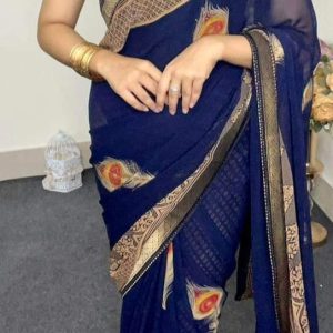 Indian Georgette Saree