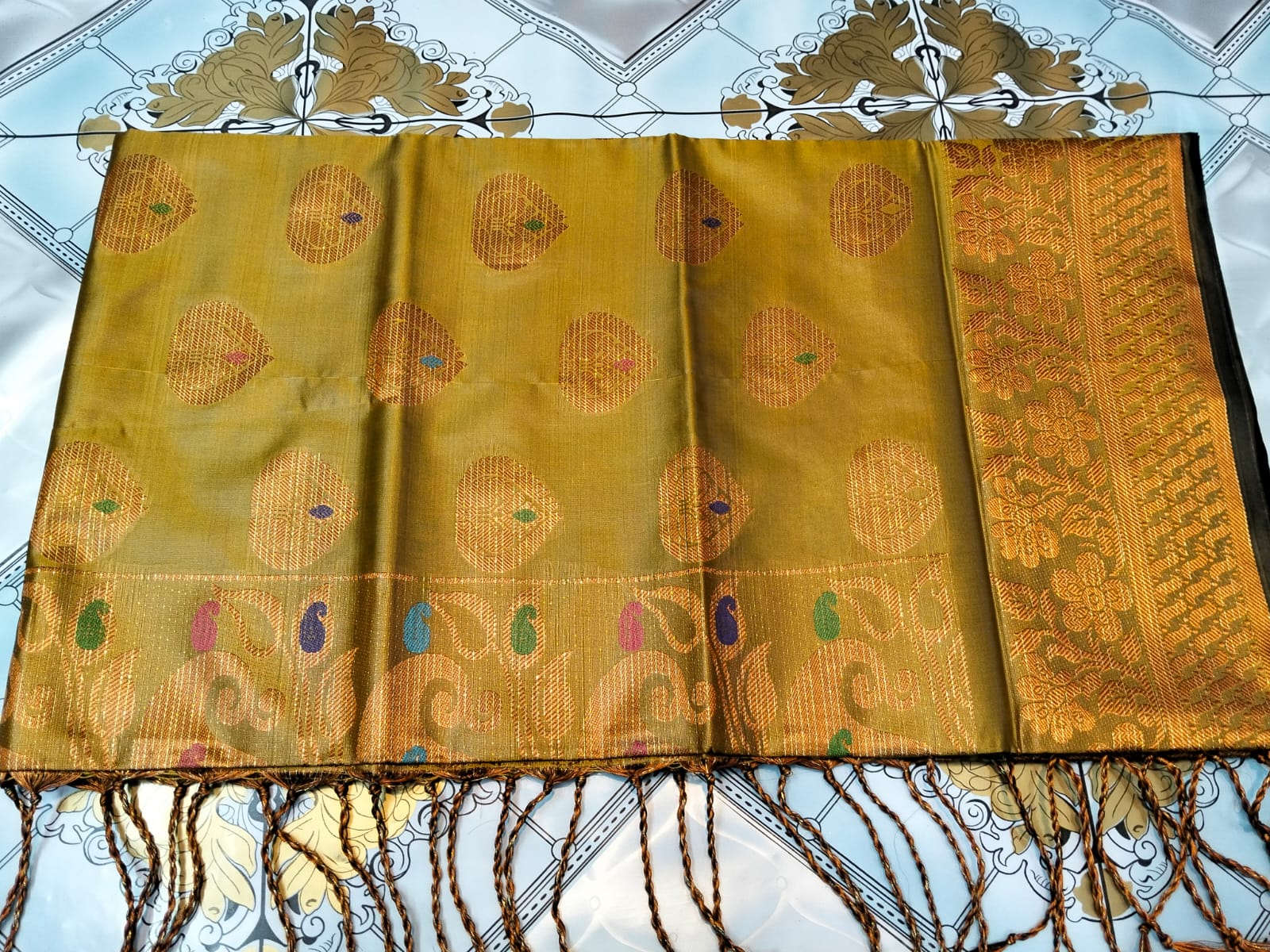 Silk Katan Saree - Image 2