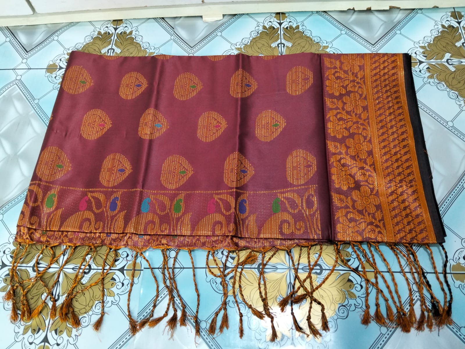 Silk Katan Saree - Image 2