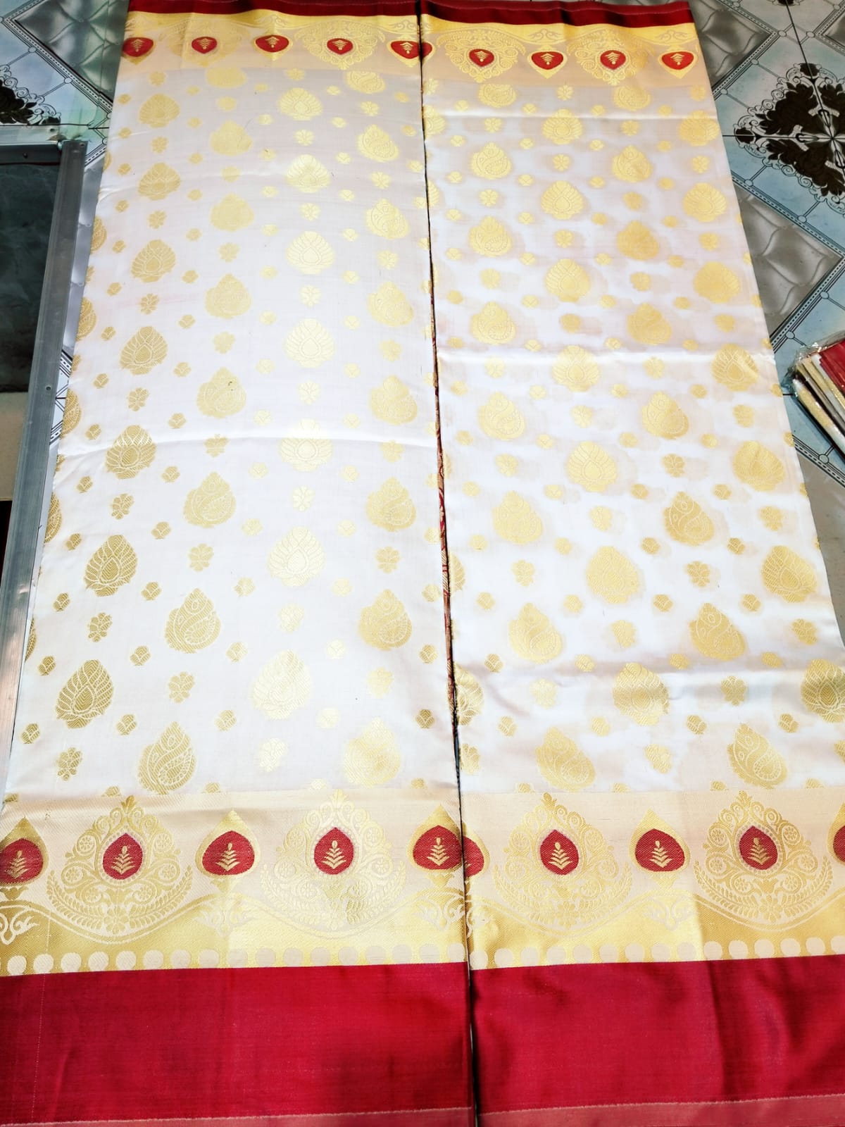 Silk Katan Saree - Image 2