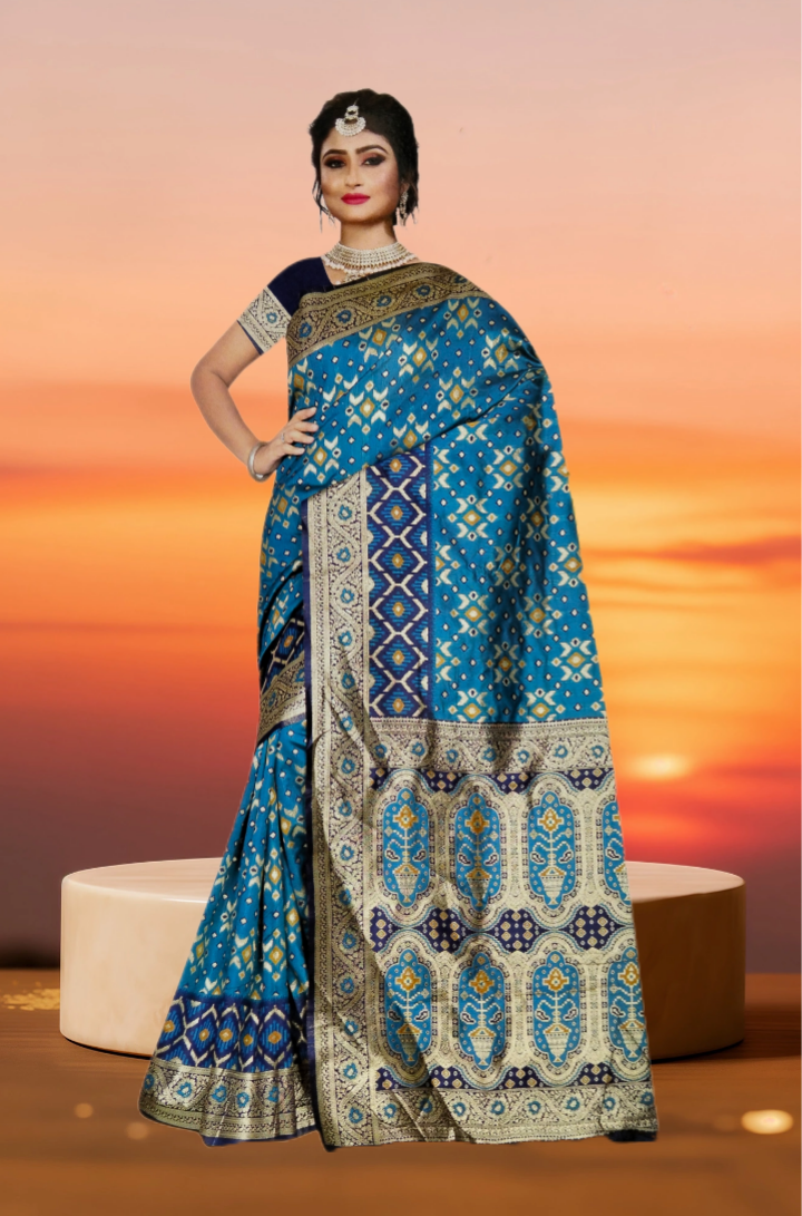 Indian Silk Katan Saree