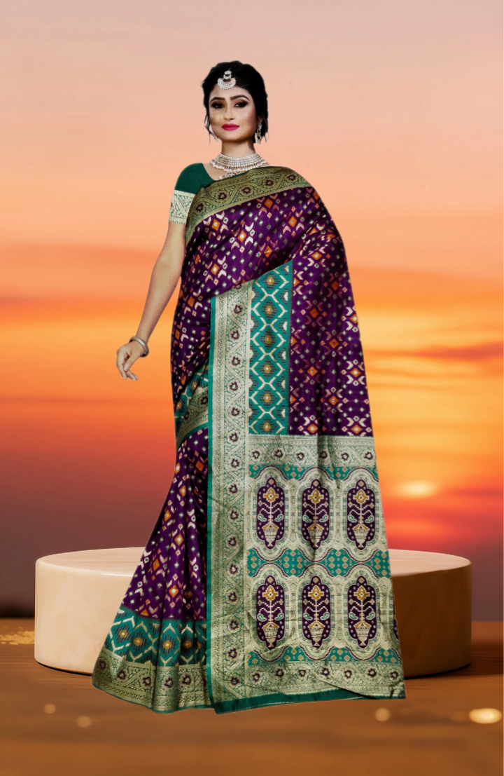 Indian Silk Katan Saree