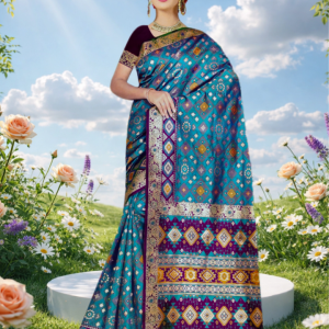 Indian Silk Katan Saree