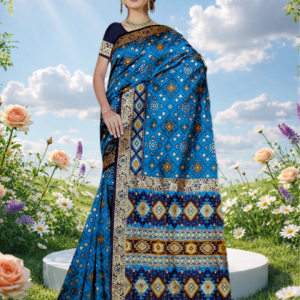 Indian Silk Katan Saree