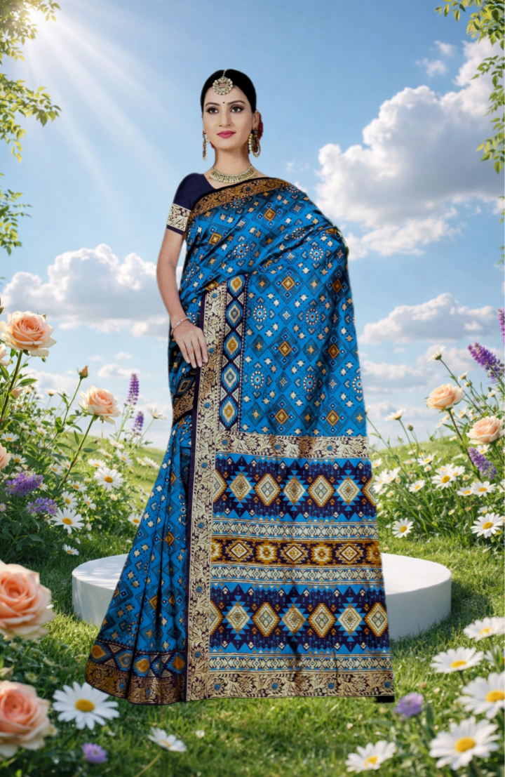 Indian Silk Katan Saree