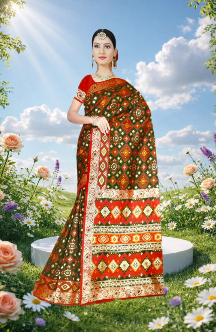 Indian Silk Katan Saree