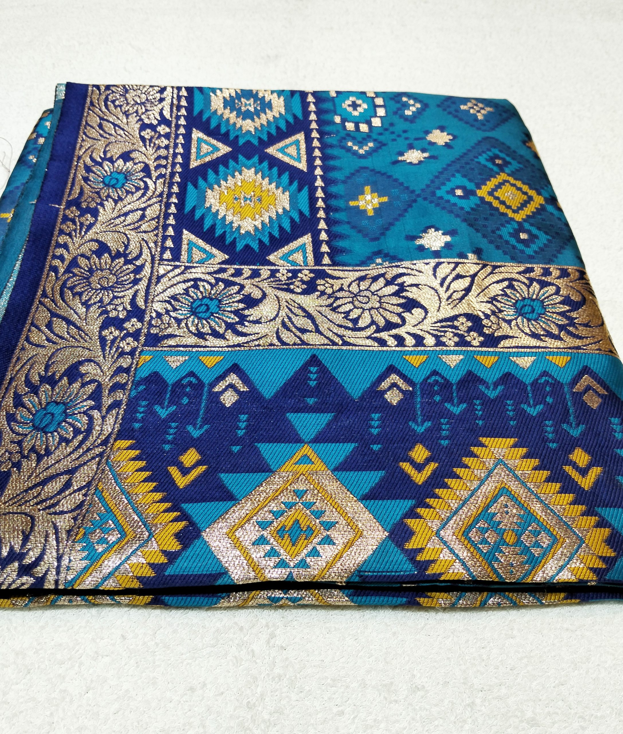 Indian Silk Katan Saree - Image 2